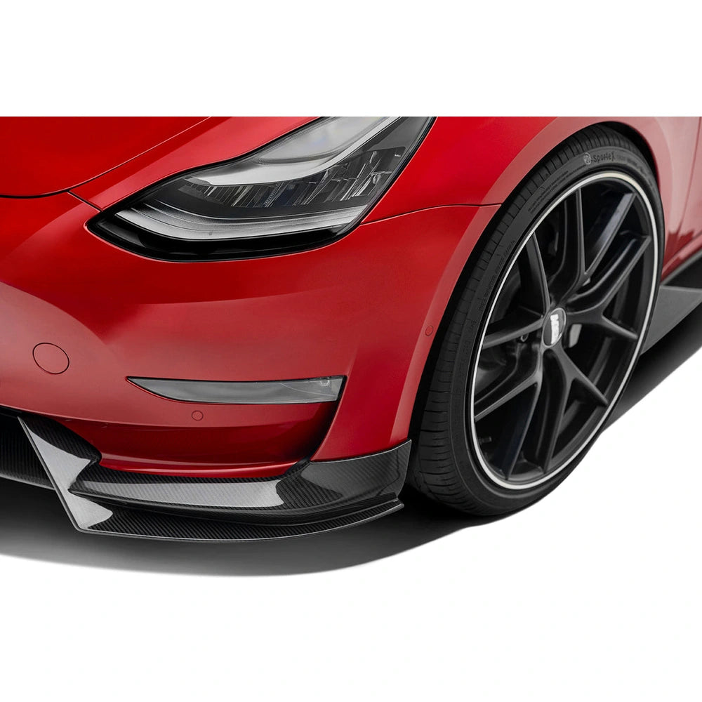 Tesla Model 3 Prepreg Carbon Fiber Front Lip - ADRO A15A10-1201