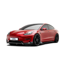 Load image into Gallery viewer, Tesla Model 3 Prepreg Carbon Fiber Side Skirts - ADRO A15A10-1401