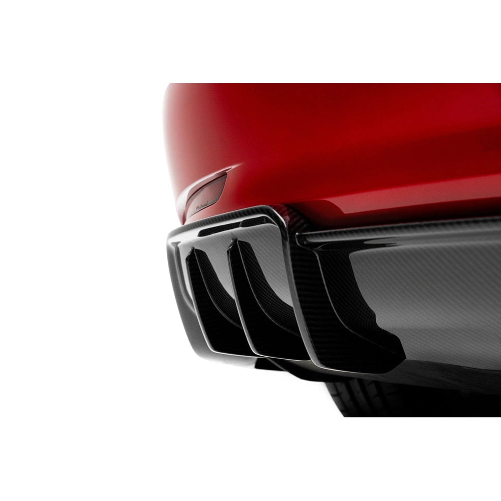 Tesla Model 3 Prepreg Carbon Fiber Rear Diffuser - ADRO A15A10-1301
