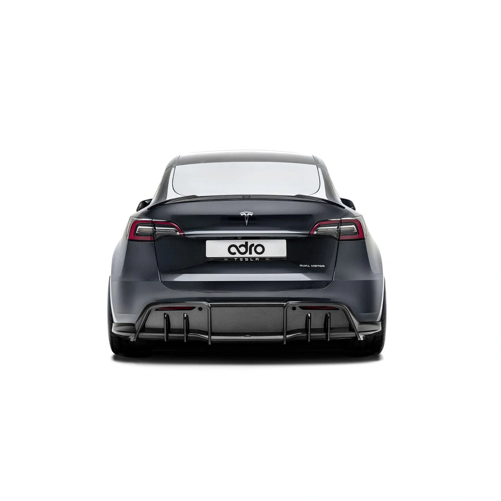 Tesla Model Y Carbon Fiber Spoiler - ADRO A15A20-1501