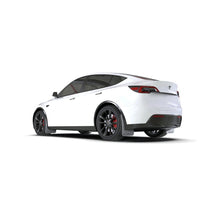 Load image into Gallery viewer, Rally Armor 20-22 Tesla Model Y White UR Mud Flap w/ Black Logo - Rally Armor MF72-UR-WH/BLK