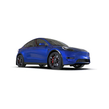 Load image into Gallery viewer, Rally Armor 20-22 Tesla Model Y White UR Mud Flap w/ Black Logo - Rally Armor MF72-UR-WH/BLK