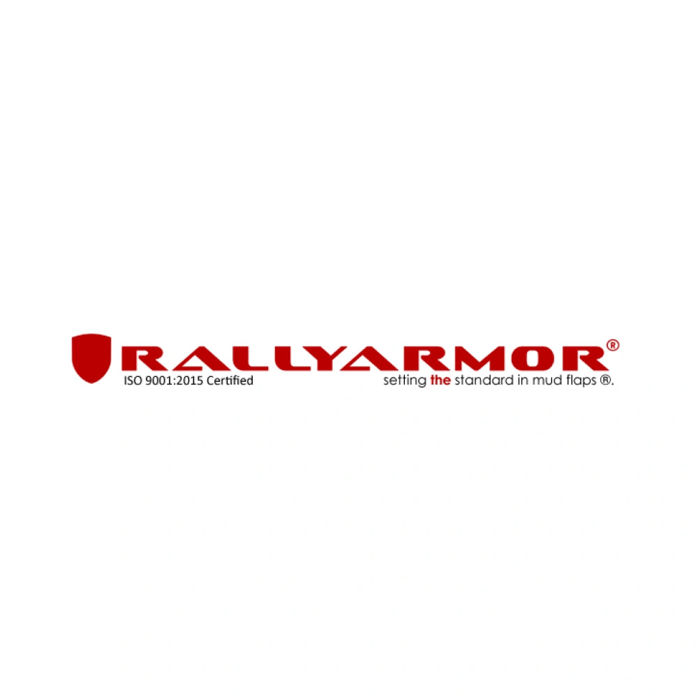 Rally Armor 20-22 Tesla Model Y White UR Mud Flap w/ Black Logo - Rally Armor MF72-UR-WH/BLK