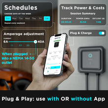 Load image into Gallery viewer, EVIQO 48A 11.5kW EV charger for non-Tesla vehicles with J1772 charging port