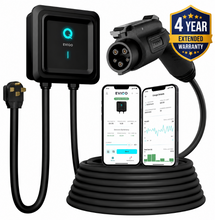 Load image into Gallery viewer, EVIQO Level 2 EV Charger, 48A (11.5kW), 240V, NEMA 14-50 Plug-in, J1772 for Non-Tesla EVs - EVIQO POWER