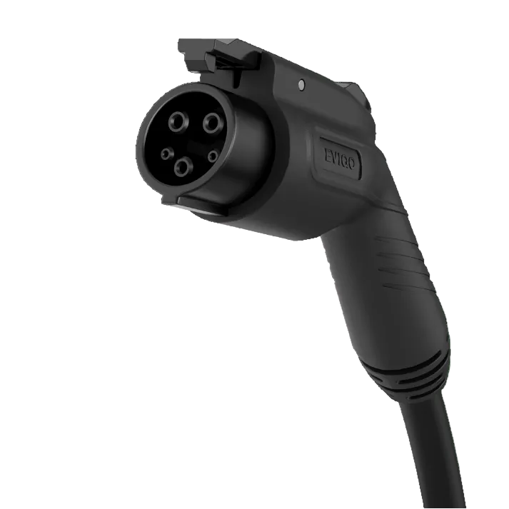 EVIQO NEMA 14-50 Level 2 charger with extra-long 25 foot charging cable
