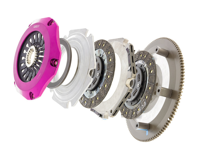 Exedy Exedy 04-17 Subaru WRX STI EJ255/EJ257 2.5L Twin-Organic Clutch Kit