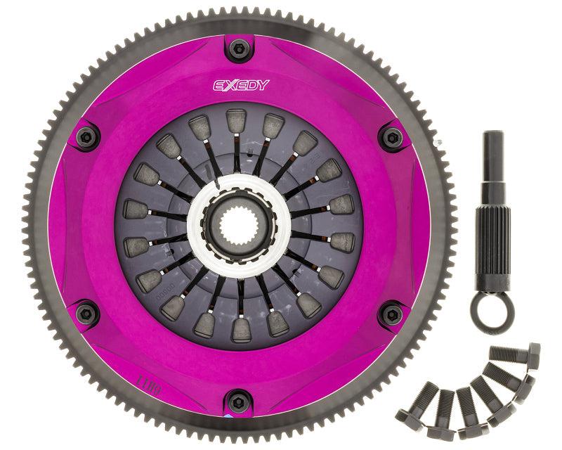 Exedy Exedy 1993-1994 Nissan Skyline GTR L6 Hyper Twin Cerametallic Clutch Sprung Center Disc Pull Type