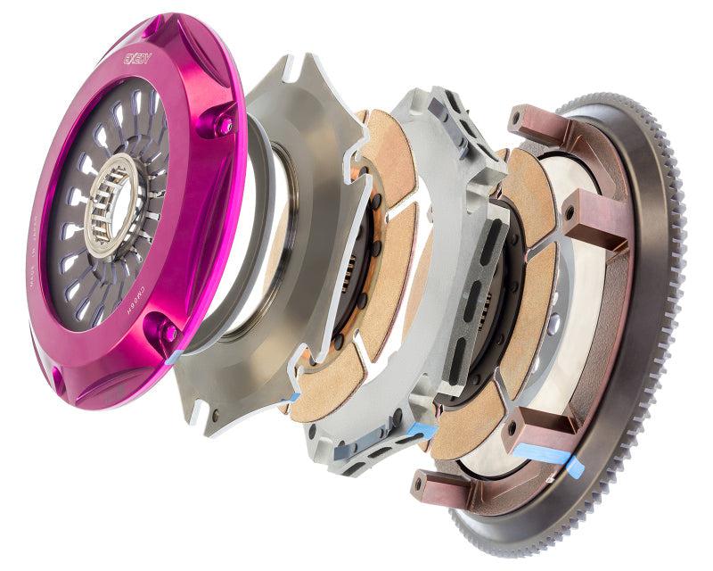 Exedy Exedy 1996-2006 Mitsubishi Lancer Evolution L4 Hyper Twin Cerametallic Clutch Sprung