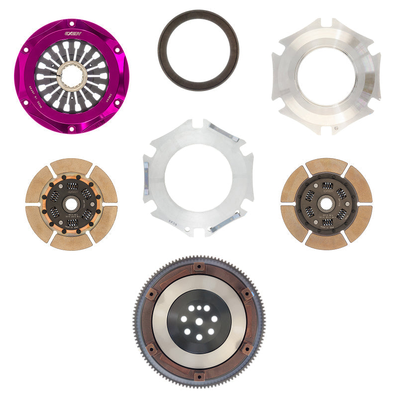 Exedy Exedy 1996-2006 Mitsubishi Lancer Evolution L4 Hyper Twin Cerametallic Clutch Sprung