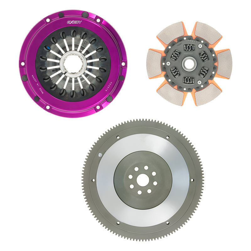 Exedy Exedy 2004-2014 Subaru Impreza WRX STI H4 Hyper Single Clutch Sprung Center Disc Pull Type