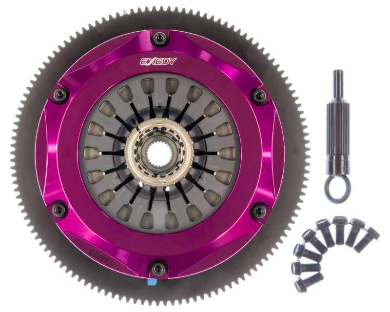 Exedy Exedy 2004-2014 Subaru Impreza WRX STI H4 Hyper Triple Cerametallic Clutch Rigid Disc Pull Type