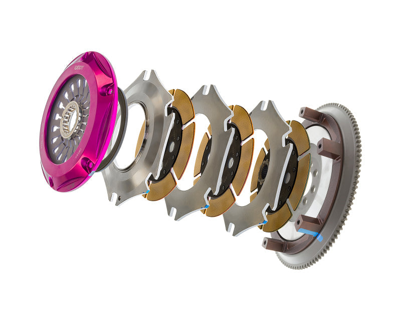 Exedy Exedy 2008-2015 Mitsubishi Lancer Evolution GSR L4 Hyper Triple Cerametallic Clutch Rigid Disc