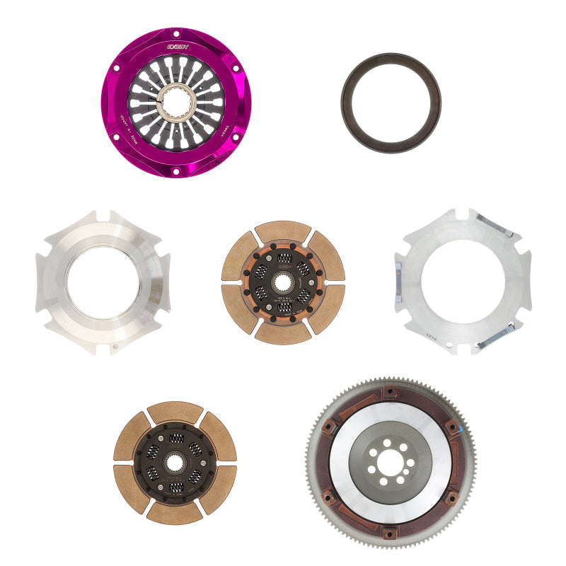 Exedy Exedy 2008-2015 Mitsubishi Lancer Evolution GSR L4 Hyper Twin Cerametallic Clutch Sprung