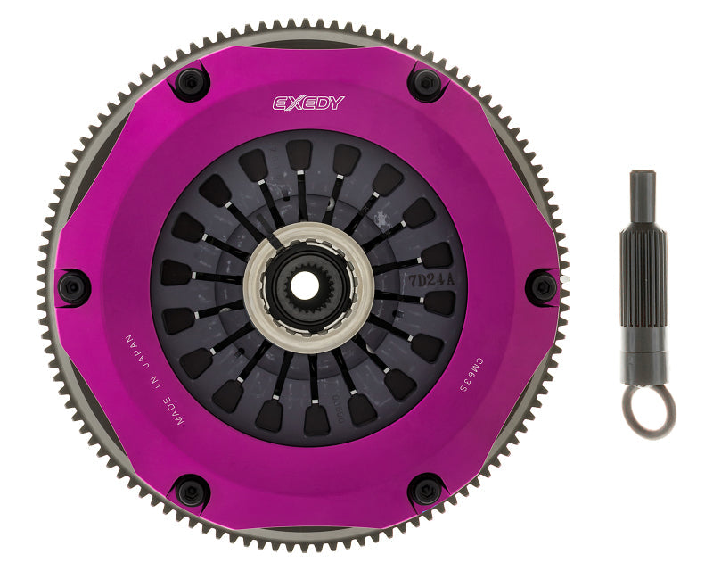 Exedy Exedy 96-06 Mitsubishi Evo 4-9 4G63T 2.0L Twin-Organic Clutch Kit