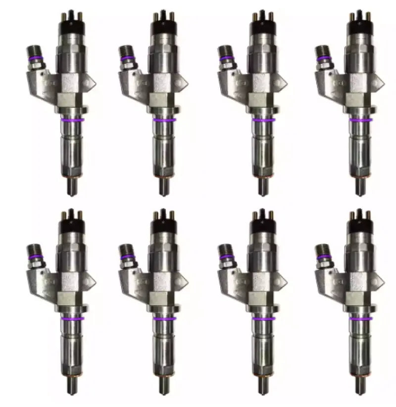Exergy 01-04 Chevrolet Duramax LB7 Reman Sportsman Injector (Set of 8) - Black Ops Auto Works