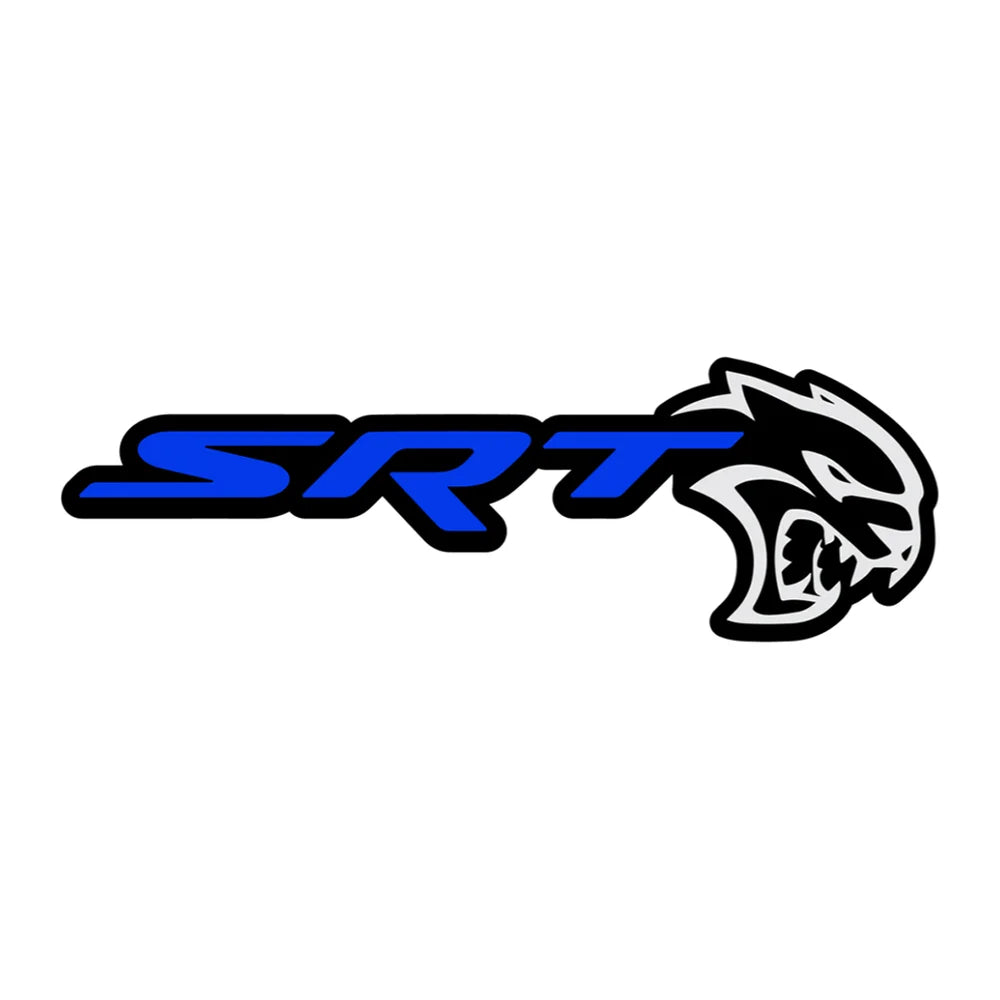 Exotic Innovations SRT Hellcat trunk badge for Dodge Charger and Challenger