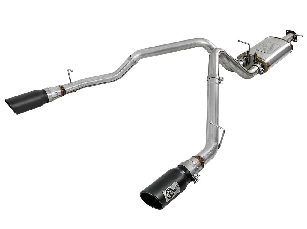 aFe aFe MACH Force-Xp 3in 409 SS Cat-Back Exhaust 2019 RAM 1500 V8-5.7L w/ Black Tip