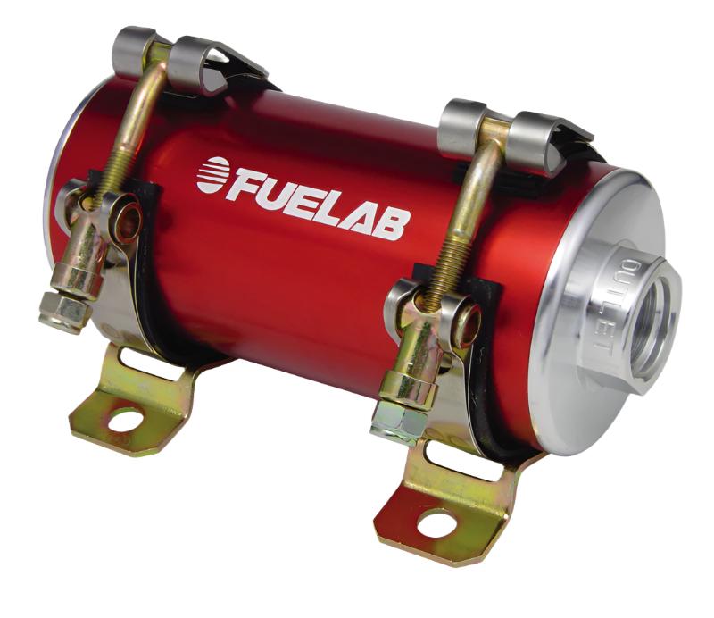 FLB42401-2-Fuelab Prodigy High Pressure EFI In-Line Fuel Pump - 1500 HP - Red-Fuel Pumps-Fuelab