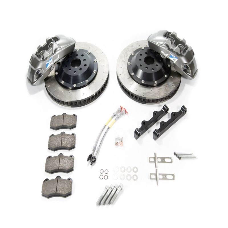 ALCBKR6959B05-Alcon 2009+ Nissan GT-R R35 380x33mm Rotor Sky Blue 4 Piston Caliper RC4 Rear Axle Kit-Big Brake Kits-Alcon