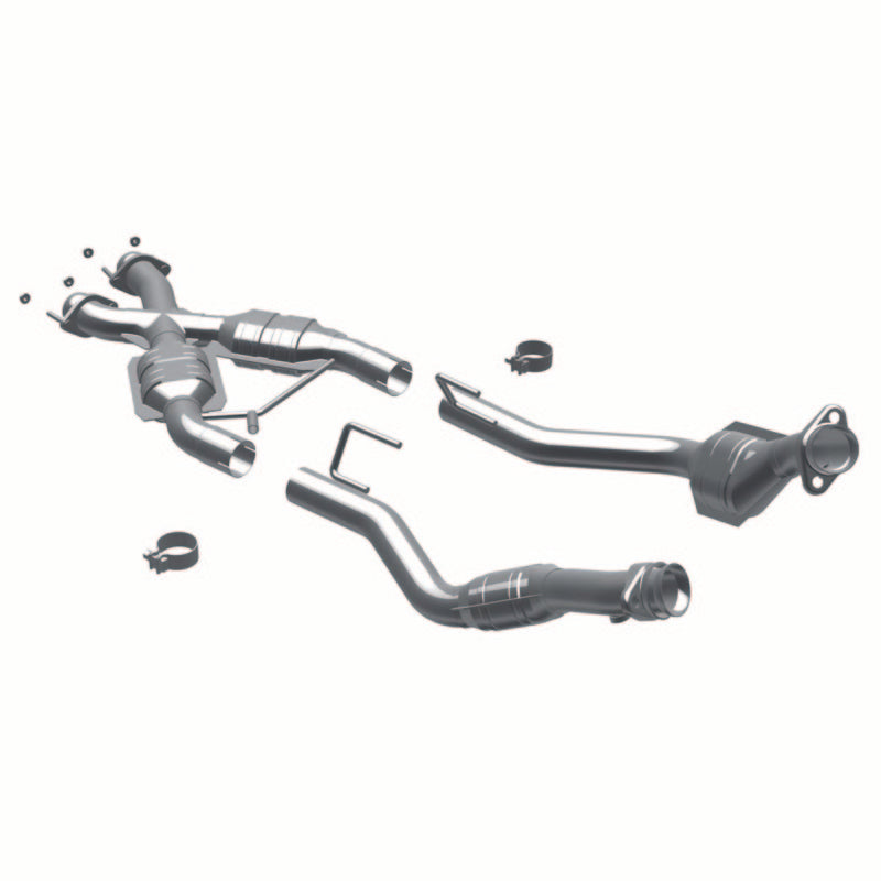 MAG337338-MagnaFlow Conv DF 86-93 Ford Mustang 5.0L CA-Catalytic Converter Direct Fit-Magnaflow