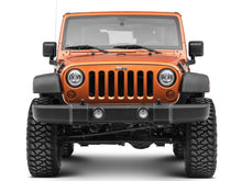 Load image into Gallery viewer, RAXJ121871-Raxiom 07-18 Jeep Wrangler JK LED Halo Headlights- Chrome Housing (Clear Lens)-Headlights-Raxiom