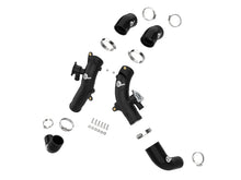 Load image into Gallery viewer, aFe aFe 2022 Toyota Tundra V6-3.5L (tt) BladeRunner 2.5in Aluminum Hot Charge Pipe - Black