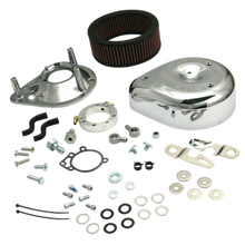 Load image into Gallery viewer, S&amp;S Cycle 91-06 Carbureted XL Sportster Models Teardrop Air Cleaner Kit - Chrome-Air Intake Components-S&amp;S Cycle