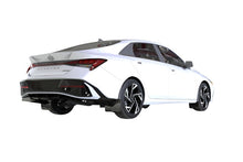 Load image into Gallery viewer, RALMF119-UR-BLK-MBK-Rally Armor 2024 Hyundai Elantra Black Mud Flap Metallic Black Logo-Mud Flaps-Rally Armor