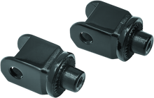 Load image into Gallery viewer, KUR8863-Kuryakyn Splined Adapter Honda Gloss Black-Footpegs-Kuryakyn