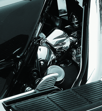 Load image into Gallery viewer, KUR9050-Kuryakyn Solenoid Cover 90-06 Big Twins 91-19 XL Sportsters Chrome-Engine Covers-Kuryakyn