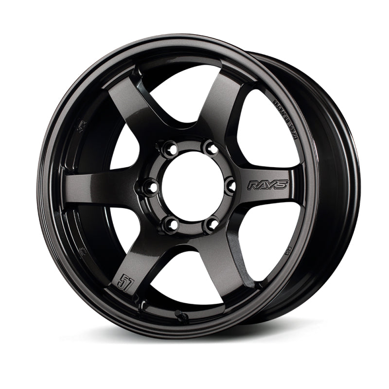 GLSWGIXP00KH8-Gram Lights 57DR-X 17x8.5 +00 6-139.7 Super Dark Gunmetal Wheel (Special Order No Cancel/Returns)-Wheels - Cast-Gram Lights