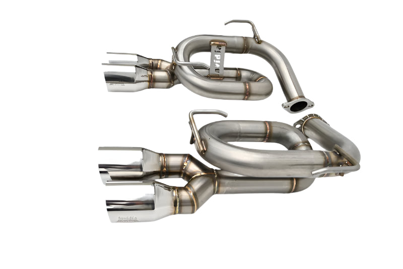2022+ Subaru WRX Twin Loop 3.5in. Single Layer S.S Tip Axle-Back Exhaust