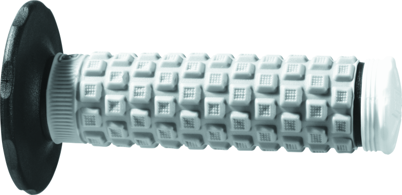 PTR024857-ProTaper Pillow Top Large Flange ATV Grips - Black/Gray/White-Grips-ProTaper