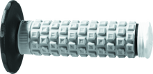 Load image into Gallery viewer, PTR024857-ProTaper Pillow Top Large Flange ATV Grips - Black/Gray/White-Grips-ProTaper