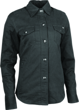 Load image into Gallery viewer, SAS880431-Speed and Strength Speed Society Armored Moto Shirt Black Womens - Medium-Shirts-Speed and Strength