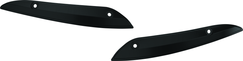 KUR2633-Kuryakyn Windshield Side Trims Gloss Black-Exterior Trim-Kuryakyn