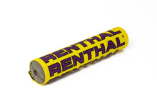 Load image into Gallery viewer, RENP354-Renthal Vintage SX Pad - Yellow/Purple-Bar Pads-Renthal