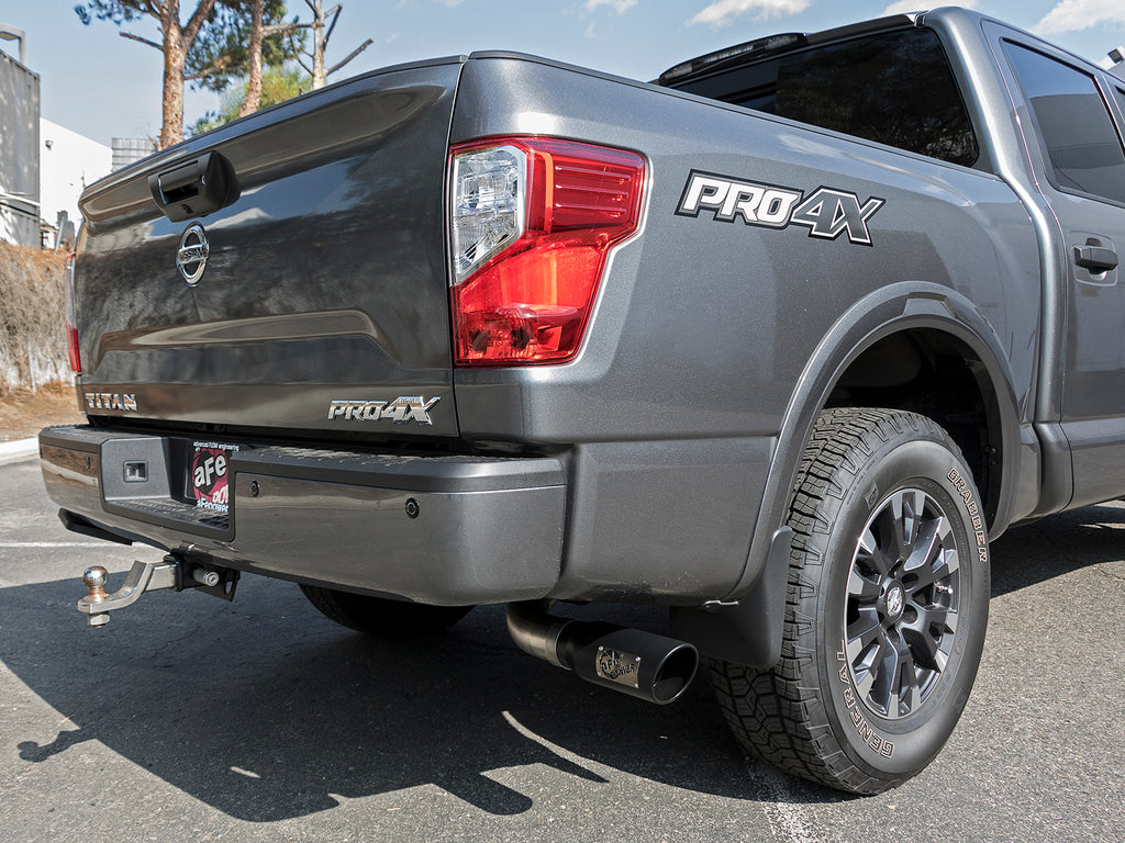 aFe aFe MACHForce XP 2.5in Cat-Back Exhaust System w/ Black Tip Nissan Frontier 17-19 V8-5.6L