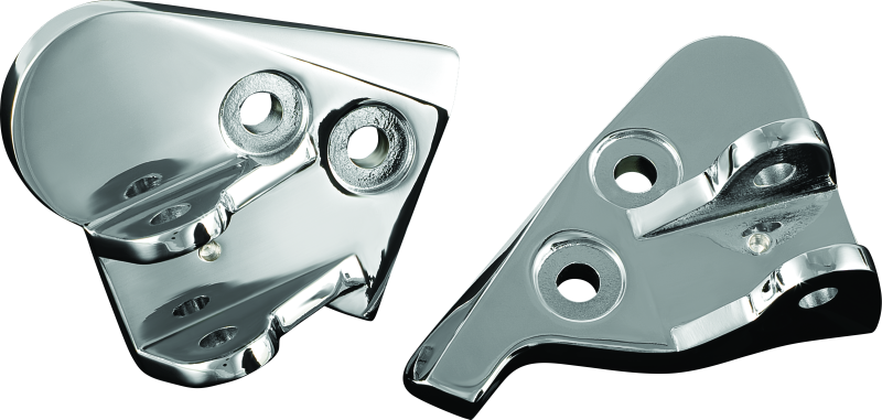 KUR4544-Kuryakyn Driver Peg Mounts GL1800 Chrome-Footpegs-Kuryakyn