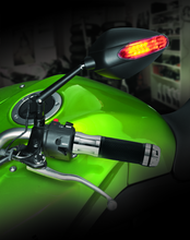 Load image into Gallery viewer, BKM101865-BikeMaster Grips 135mm Revolver Barend Grips - Silver-Grips-Bike Master