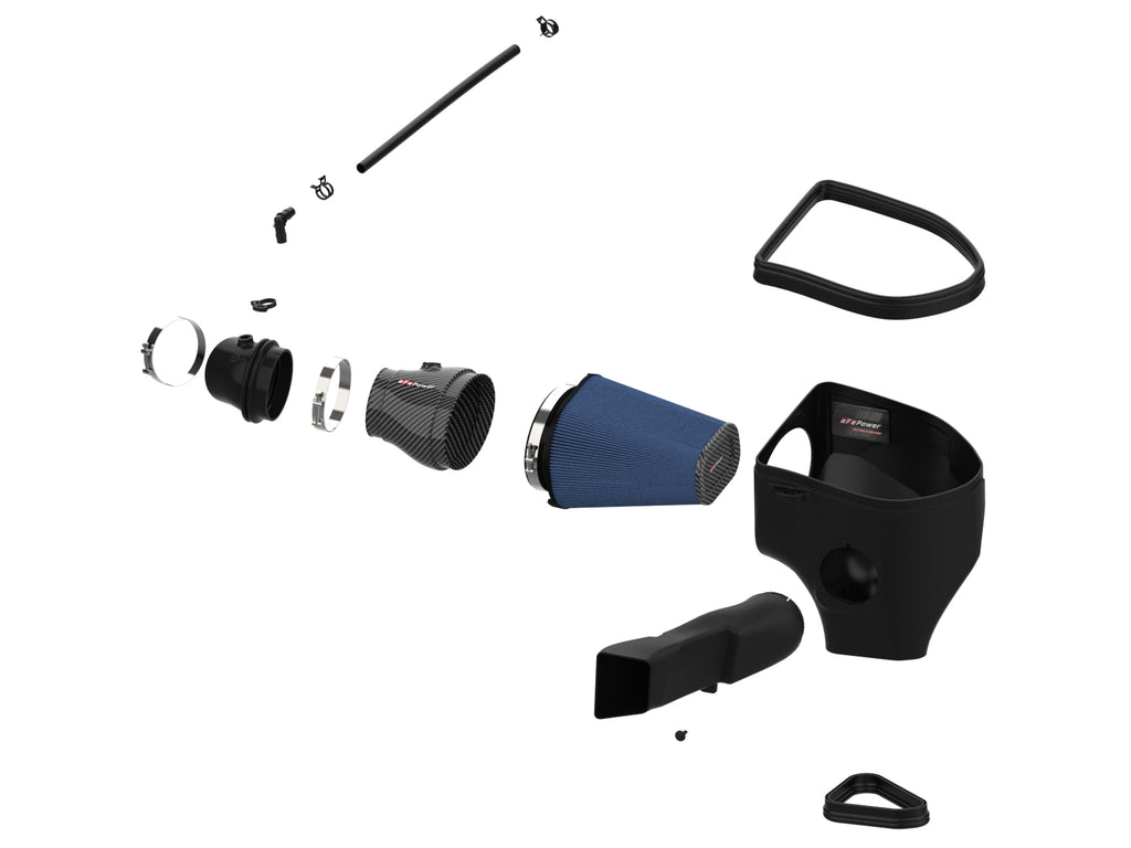 aFe aFe Dodge Charger SRT Hellcat Redeye 21-23 V8-6.2L Track Series Stage-2 Carbon Fiber Intake Pro 5R