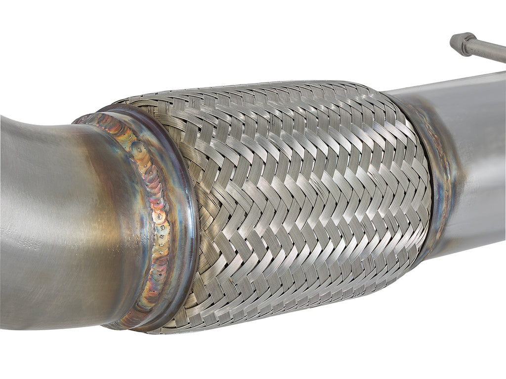 aFe aFe Twisted Steel 3in Rear Down-Pipe/Mid Pipe 2017+ Honda Civic Type R I4 2.0L (t)