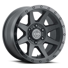 Load image into Gallery viewer, ICO1818908350DB-ICON Rebound 18x9 6x5.5 0mm Offset 5in BS 106.1mm Bore Double Black Wheel-Wheels - Cast-ICON