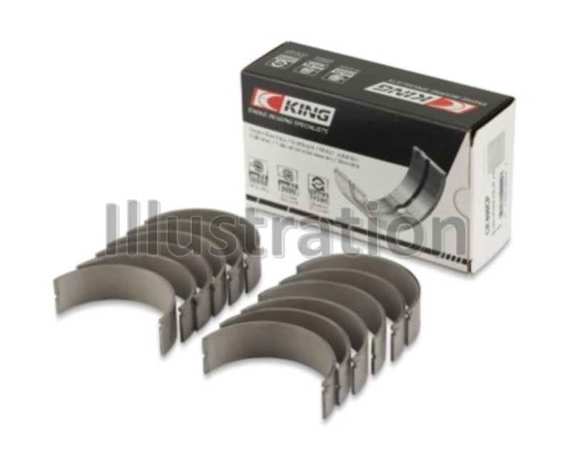 King Nissan VQ35HR / VQ37HR (Size 0.5) Connecting Rod Bearing Set-Bearings-King Engine Bearings