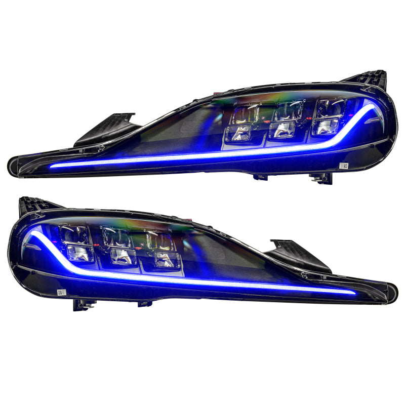 ORL1400-334-Oracle 20-21 Toyota Supra GR RGB+A Headlight DRL Upgrade Kit - ColorSHIFT w/o Cntrl SEE WARRANTY-Headlights-ORACLE Lighting