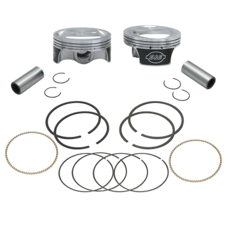 S&S Cycle 2017+ M8 Models 4.320in Bore Piston Ring Set - 1 Pack-Piston Rings-S&S Cycle