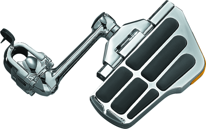 KUR4058-Kuryakyn Ergo II Cruise Boards With Long Arms & LED Lights Chrome-Light Bars & Cubes-Kuryakyn