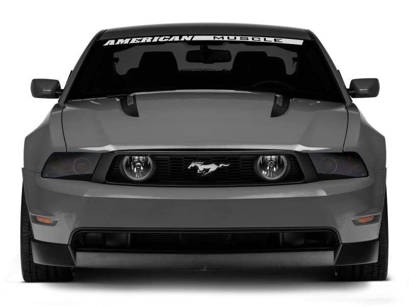 RAX49133-Raxiom 05-12 Ford Mustang GT LED Halo Fog Lights (Chrome)-Headlights-Raxiom