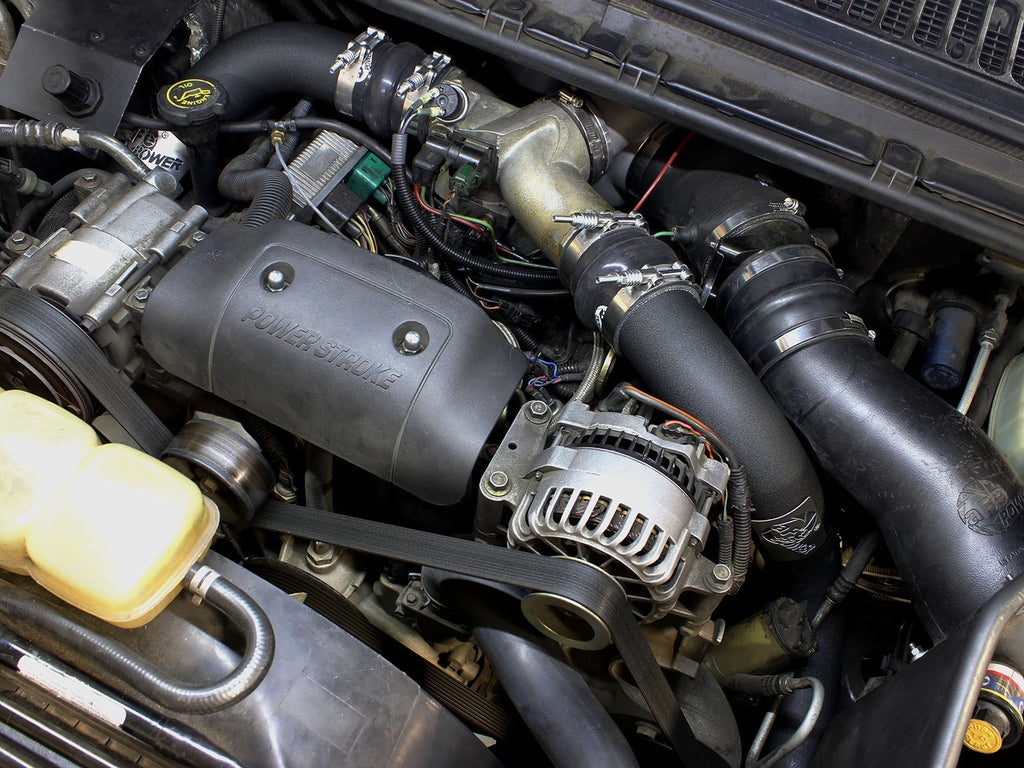 aFe aFe Bladerunner Intercoolers I/C Tube 3in Hot/Cold Ford F-250/F-350 99-03 V8-7.3L - Black